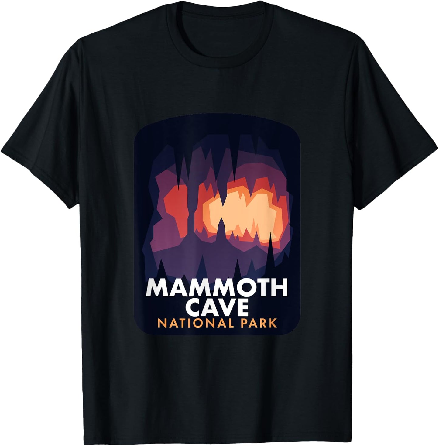Mammoth Cave National Park T-Shirt - T-Shirt | Black