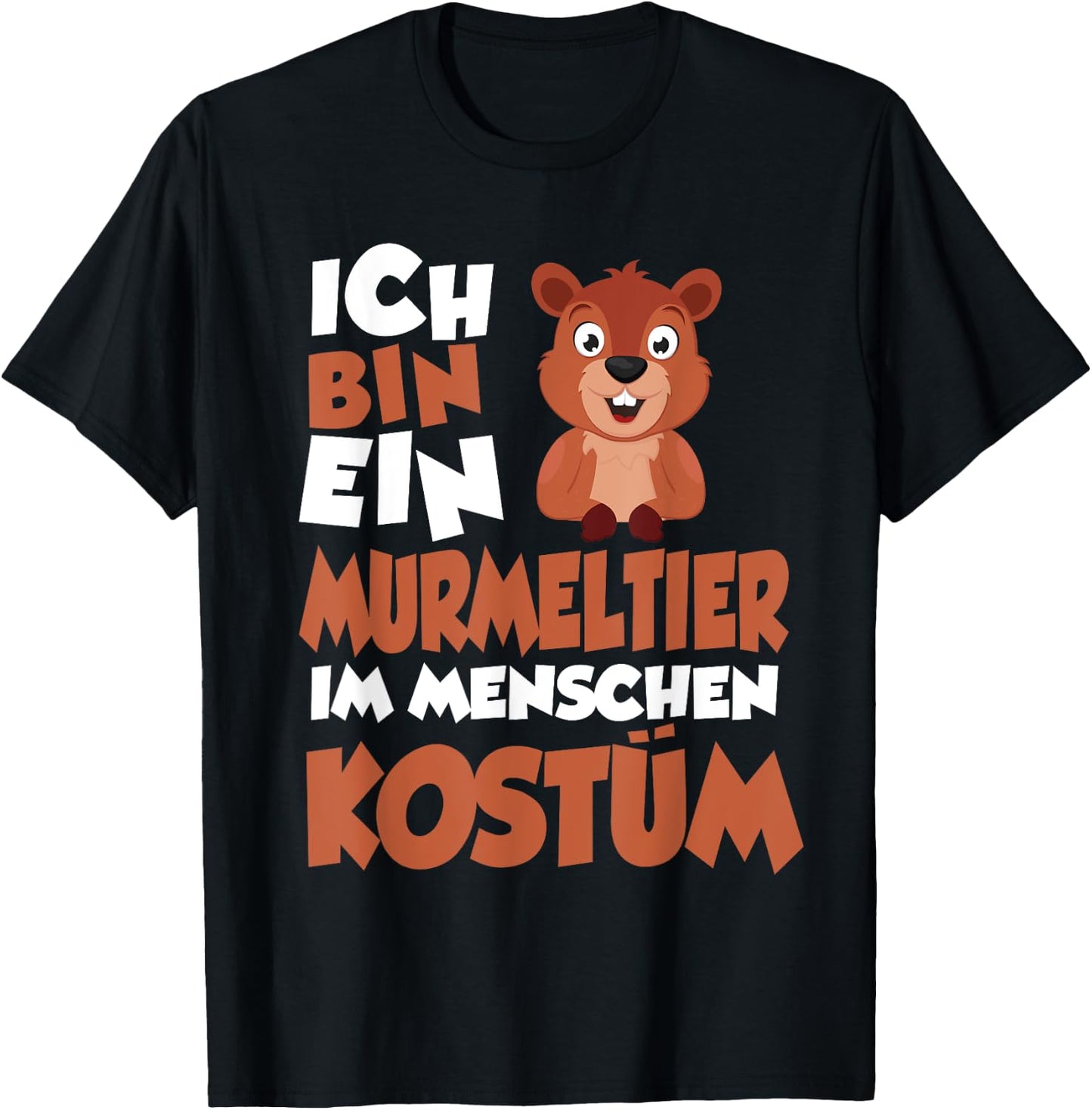 Marmot People Costume T-Shirt - T-Shirt | Black