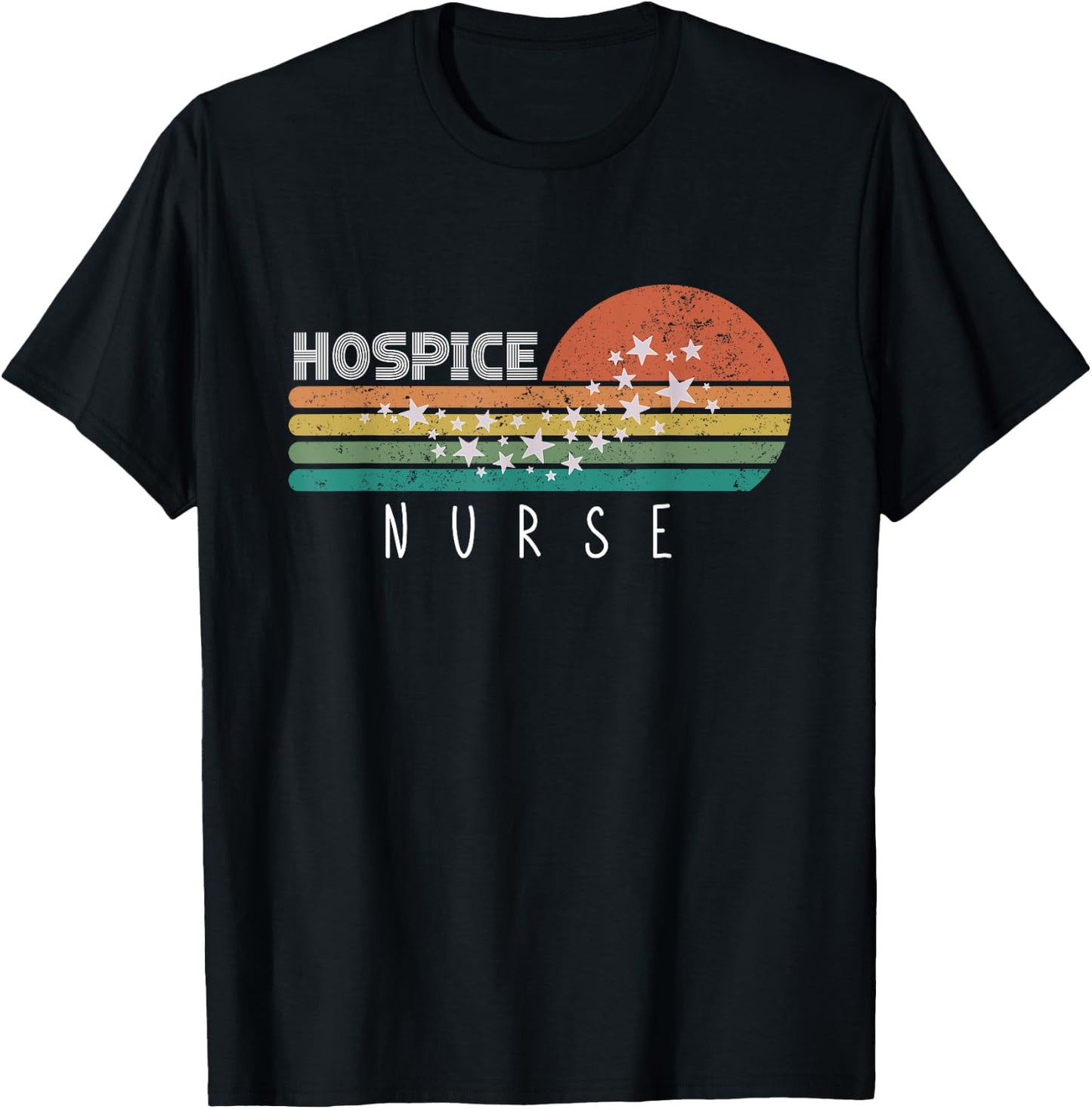 Hospice Nurse Appreciation Hospice Nursing School Graduation T-Shirt - T-Shirt | Black