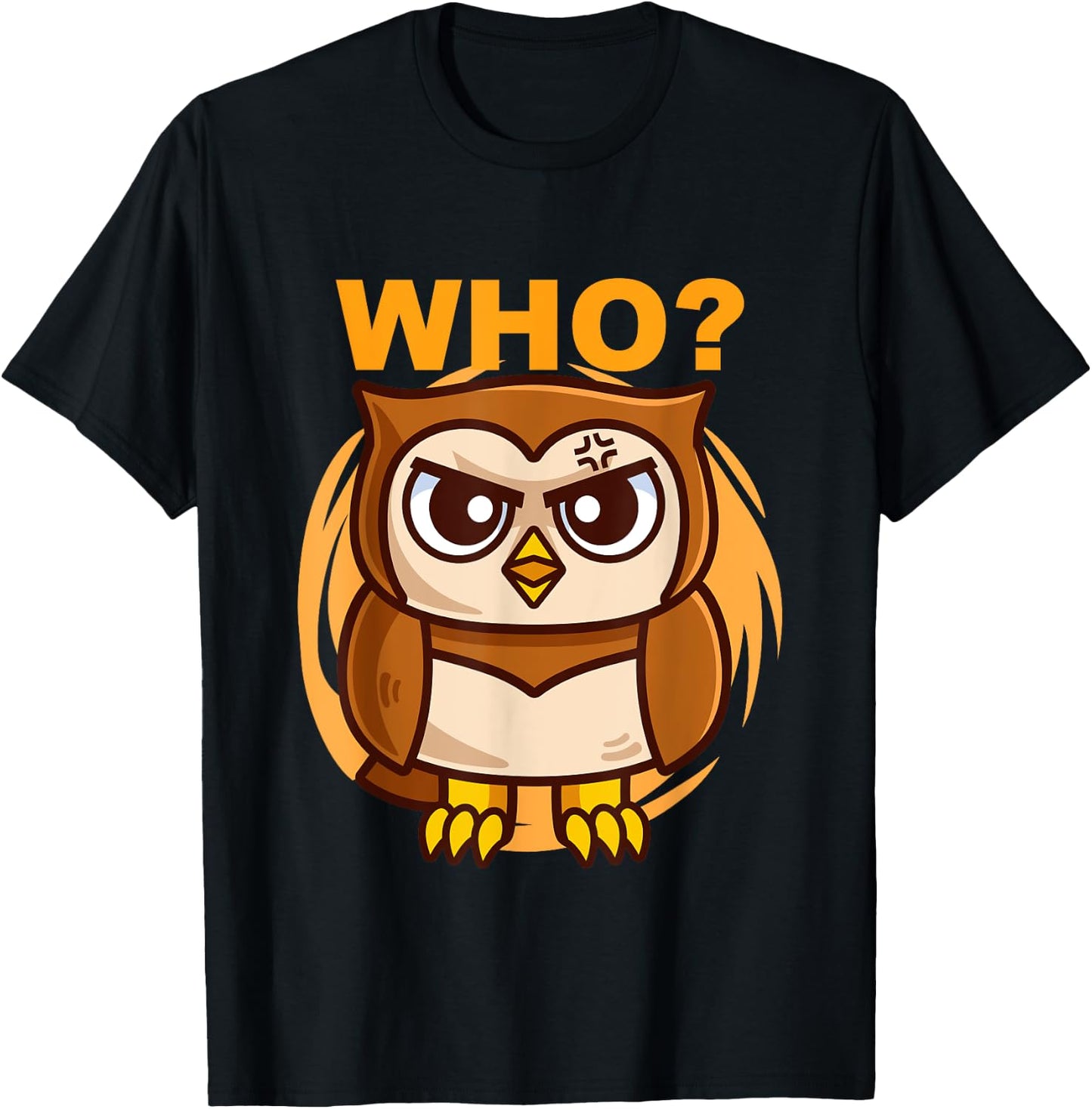 Who - Ornithologist Ornithology Owlet Owl Lover Bird Hunter T-Shirt - T-Shirt | Black