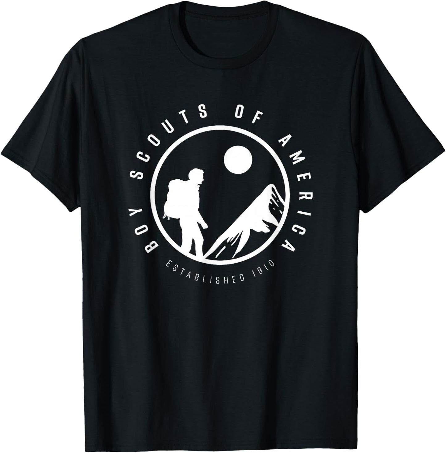 BSA Hiker Silhouette T-Shirt - T-Shirt | Black