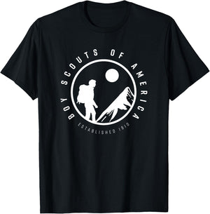 BSA Hiker Silhouette T-Shirt - T-Shirt | Black