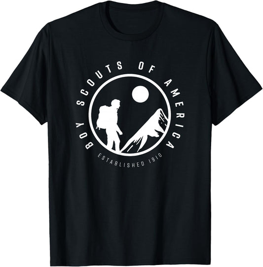 BSA Hiker Silhouette T-Shirt - T-Shirt | Black