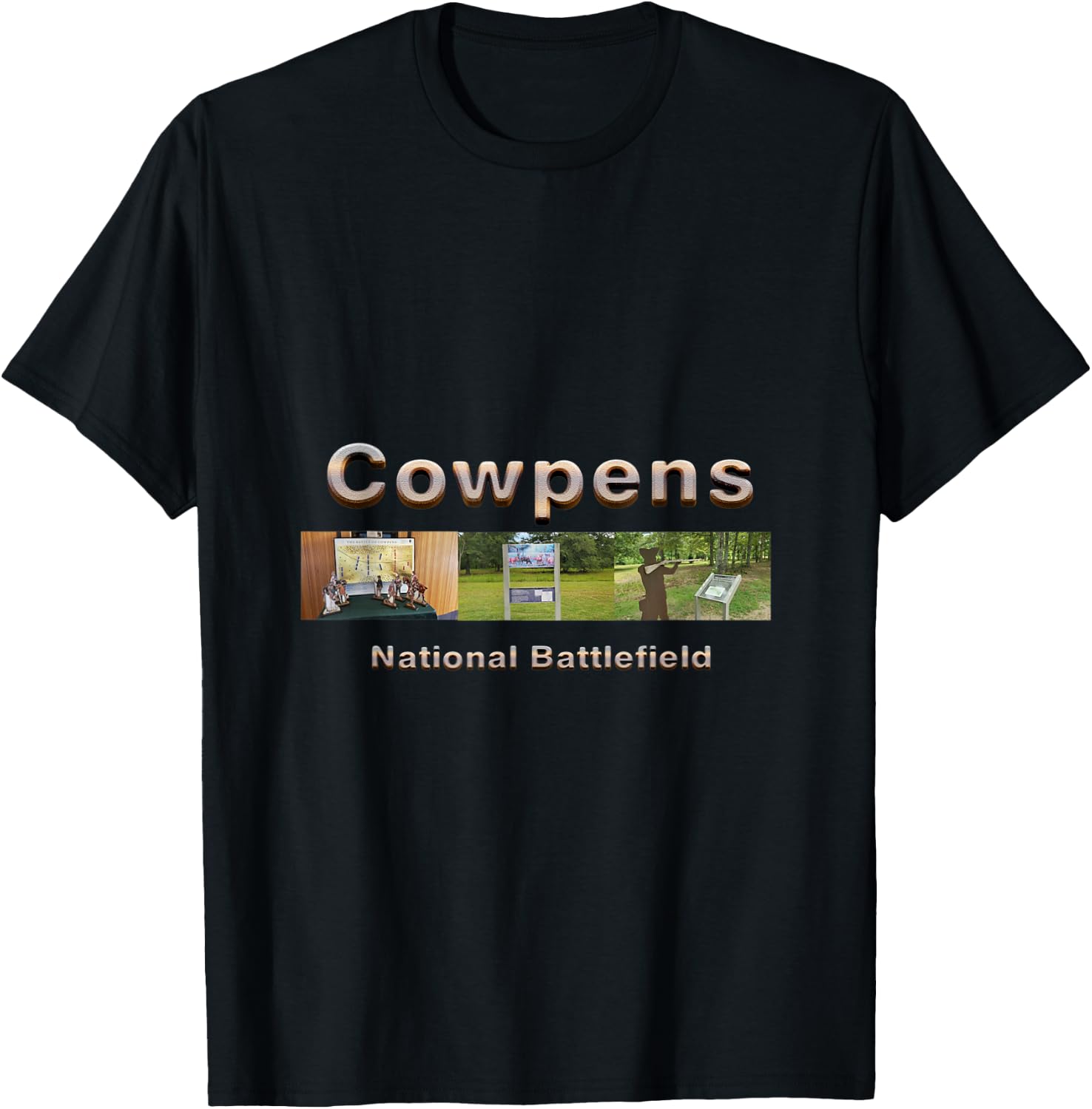 Cowpens National Battlefield T-Shirt - T-Shirt | Black