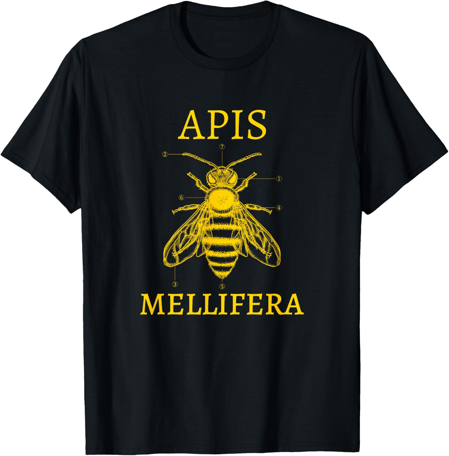Apis mellifera Honey Bee Whisperer Honey Maker Beekeeper T-Shirt - T-Shirt | Black