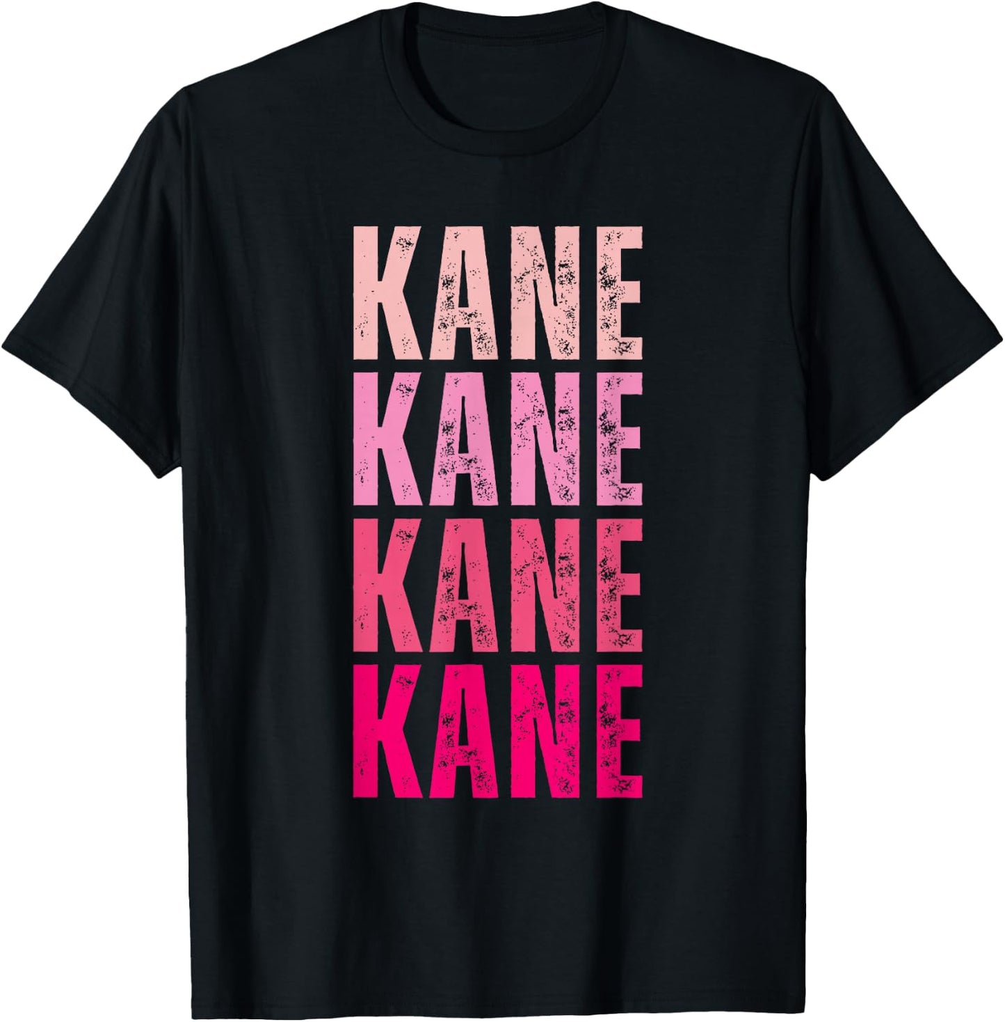 Vintage Kane First Name Boy Kids Personalized Girl 80's T-Shirt - T-Shirt | Black