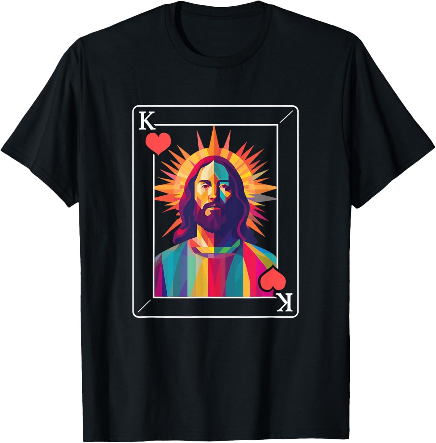 Jesus is King T-Shirt - T-Shirt | Black