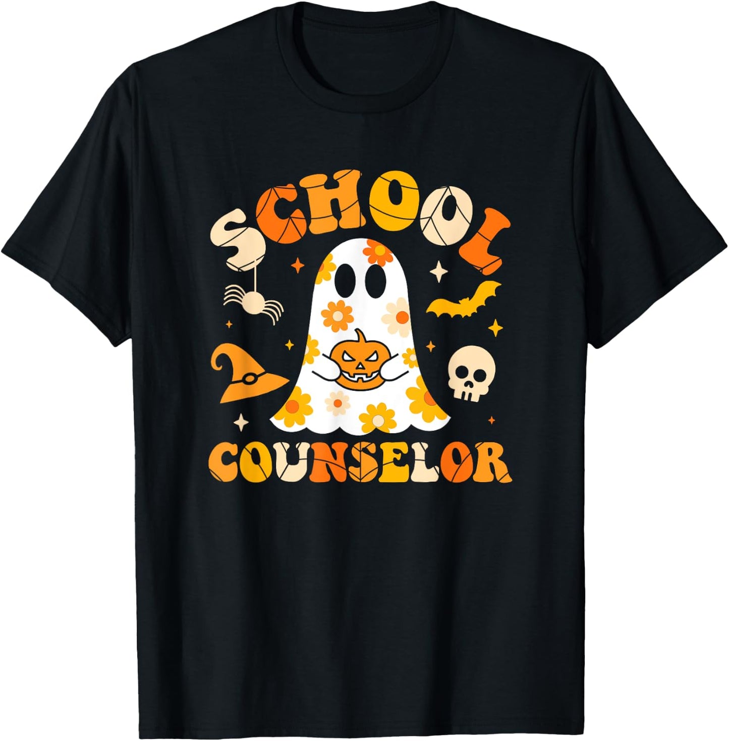 School Counselor Teacher Counseling Office School Guidance T-Shirt - T-Shirt | Black