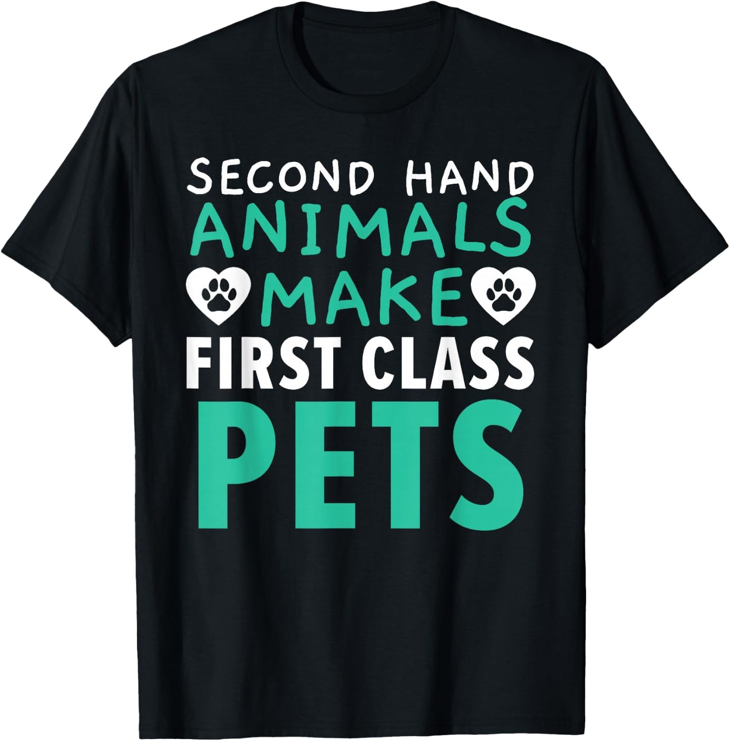 Animal Foster Animal Shelter Pet Adoption Animal Rescue T-Shirt - T-Shirt | Black