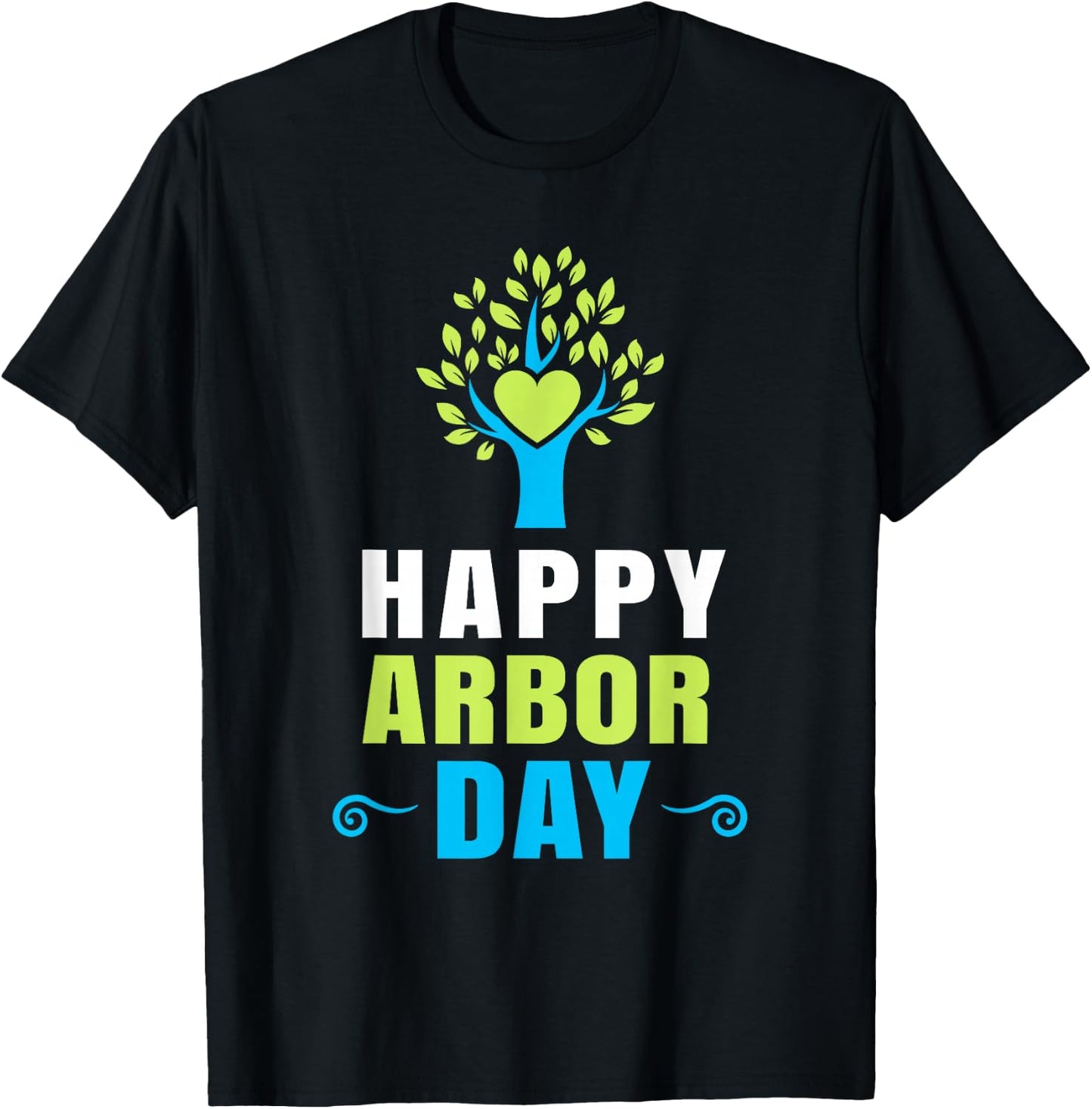 Plant More Trees Tree Planting Arbor Day Earth Day T-Shirt - T-Shirt | Black