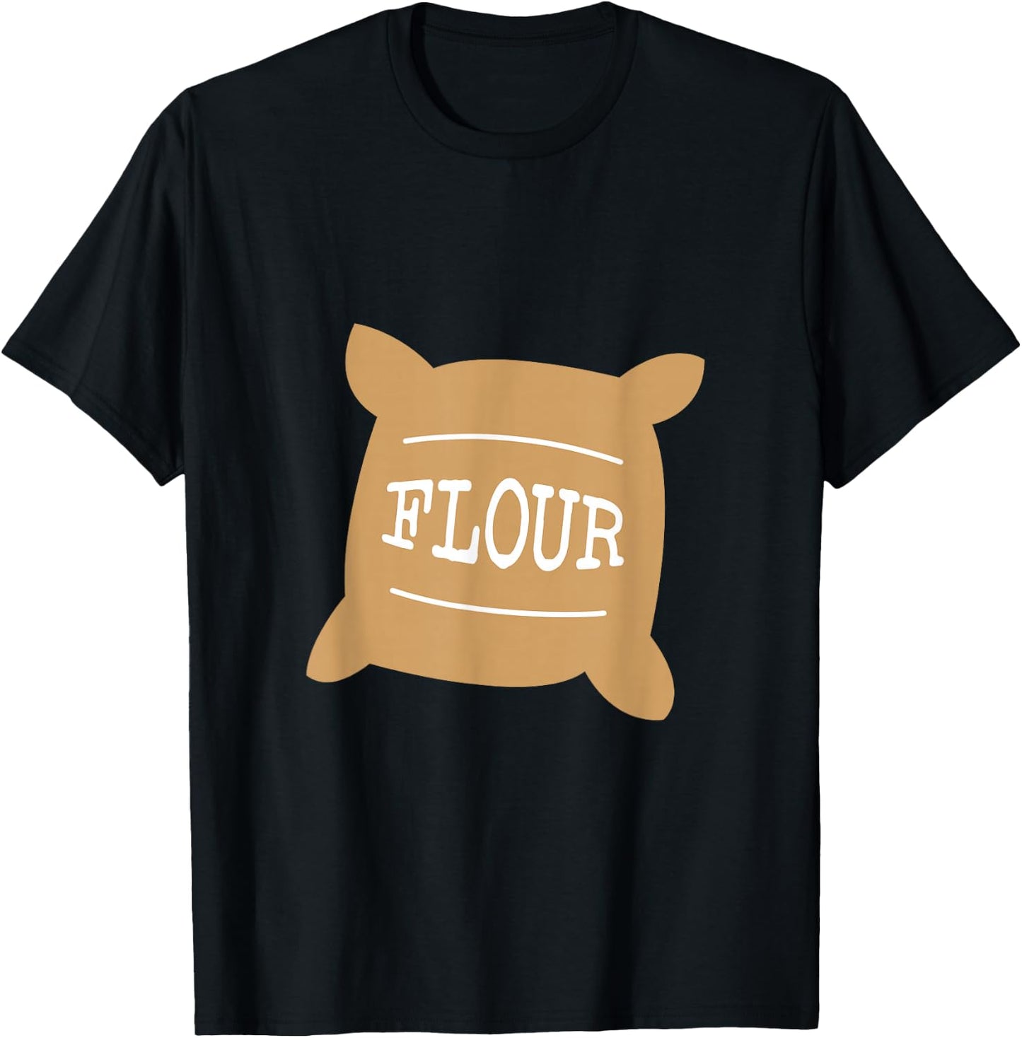 Bag of Flour T-Shirt - T-Shirt | Black