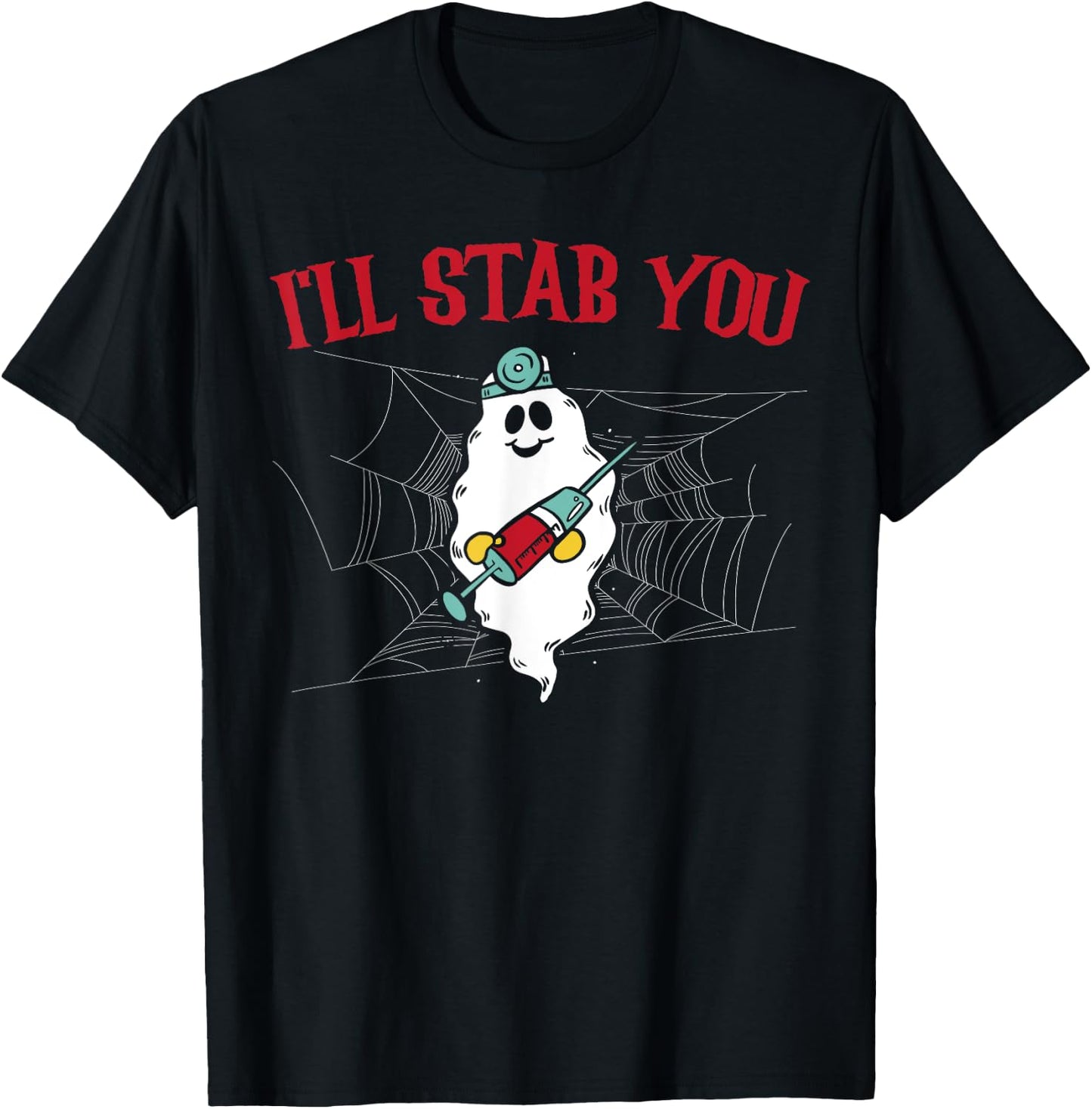 Medical Halloween Trick Or Treat Healthcare Doctor Nurse T-Shirt - T-Shirt | Black
