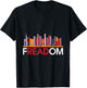 Freadom Anti Ban Books Freedom To Read Book Lover Reading T-Shirt - T-Shirt | Black