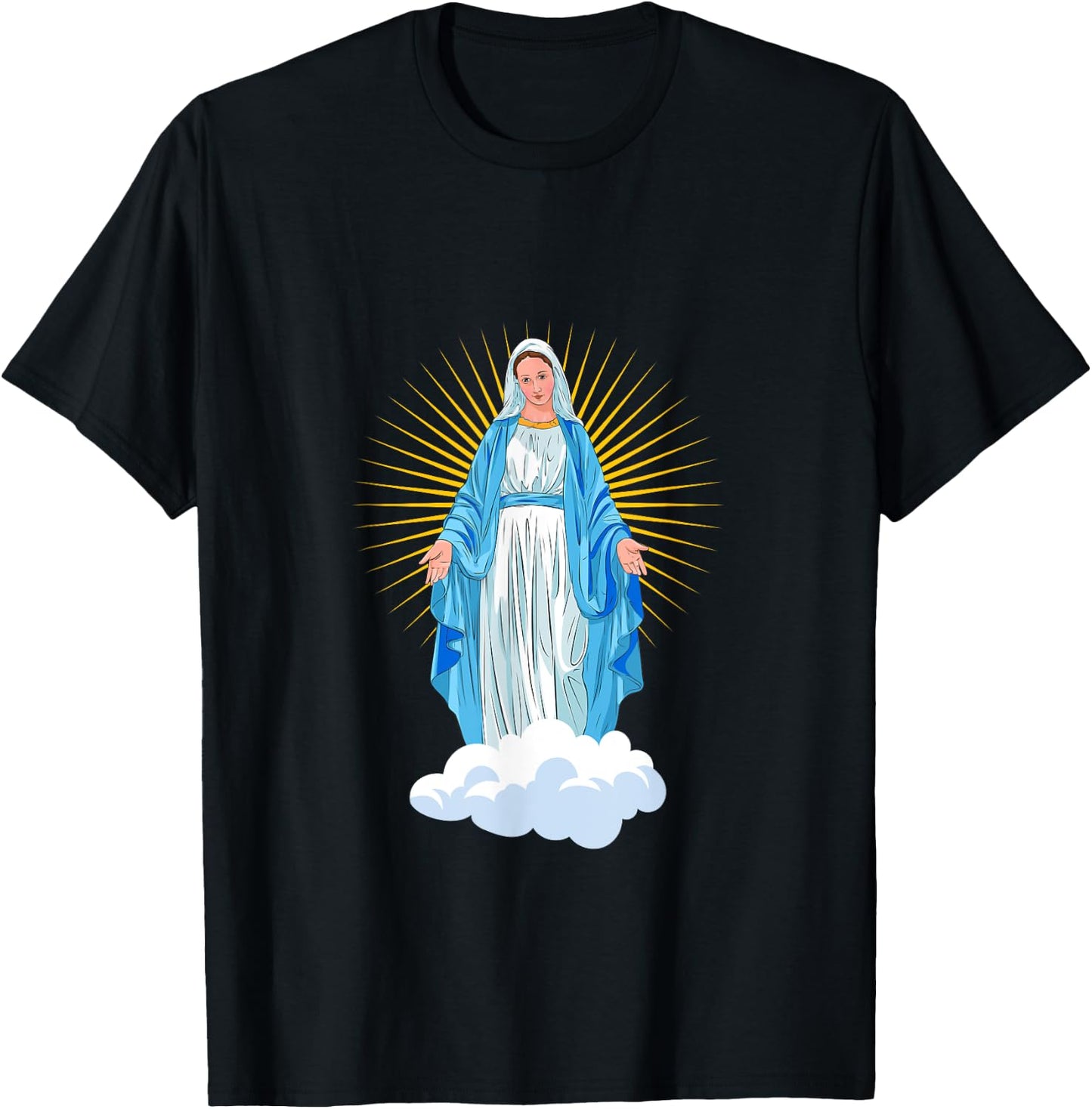 Virgin Mary T-Shirt - T-Shirt | Black