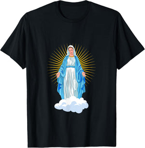 Virgin Mary T-Shirt - T-Shirt | Black