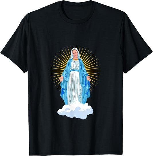 Virgin Mary T-Shirt - T-Shirt | Black