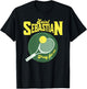 St Sebastian Patron Saint of Sports Athletes Tennis Racket T-Shirt - T-Shirt | Black