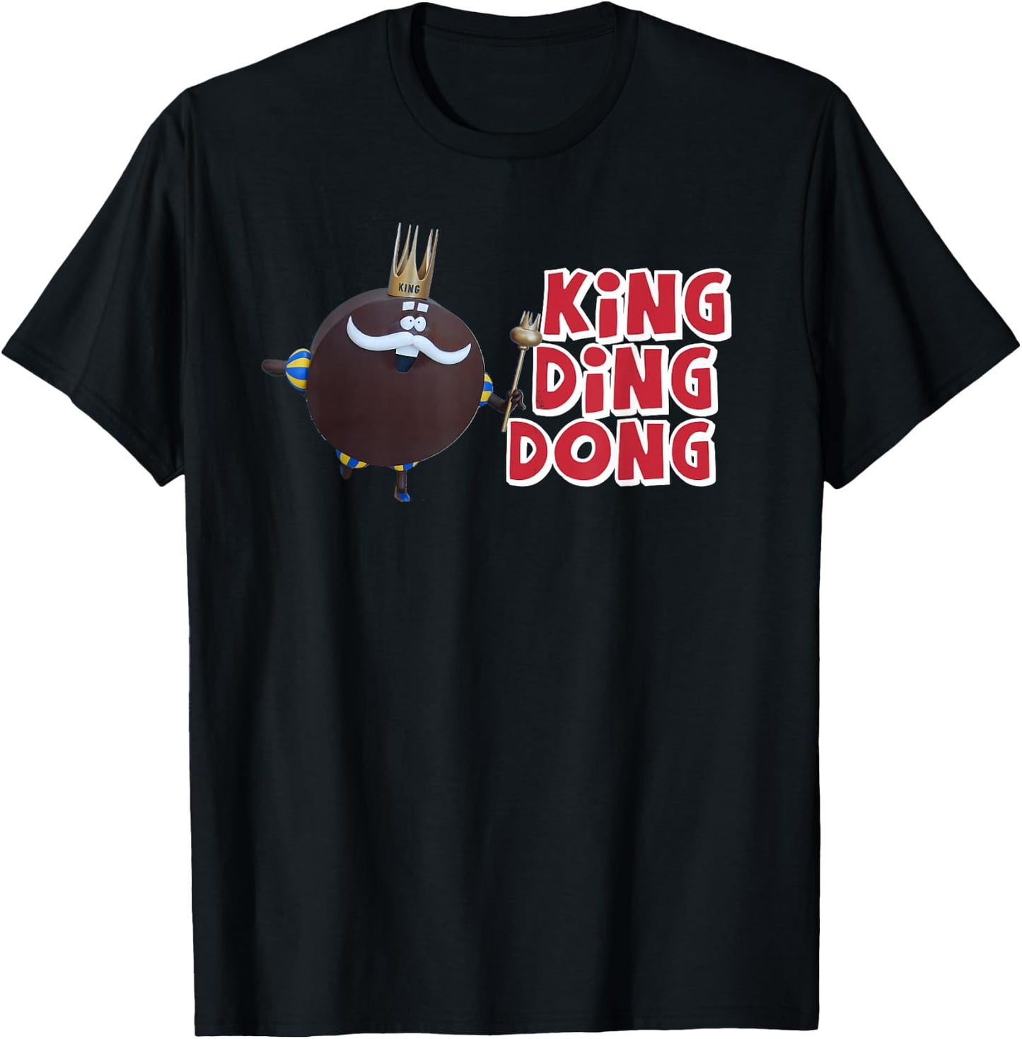 King Ding Dong | King of the Dongs T-Shirt - T-Shirt | Black
