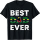 Best Dominican Dad Ever Dominica Daddy Father's Day Gift T-Shirt - T-Shirt | Black