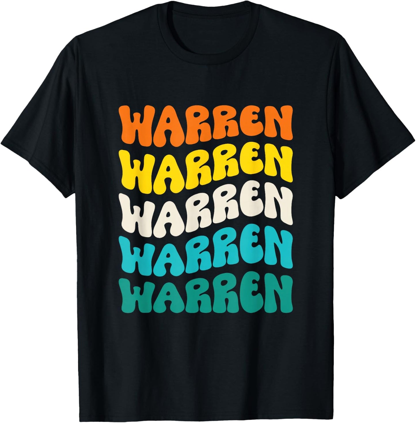 70s Warren T-Shirt - T-Shirt | Black