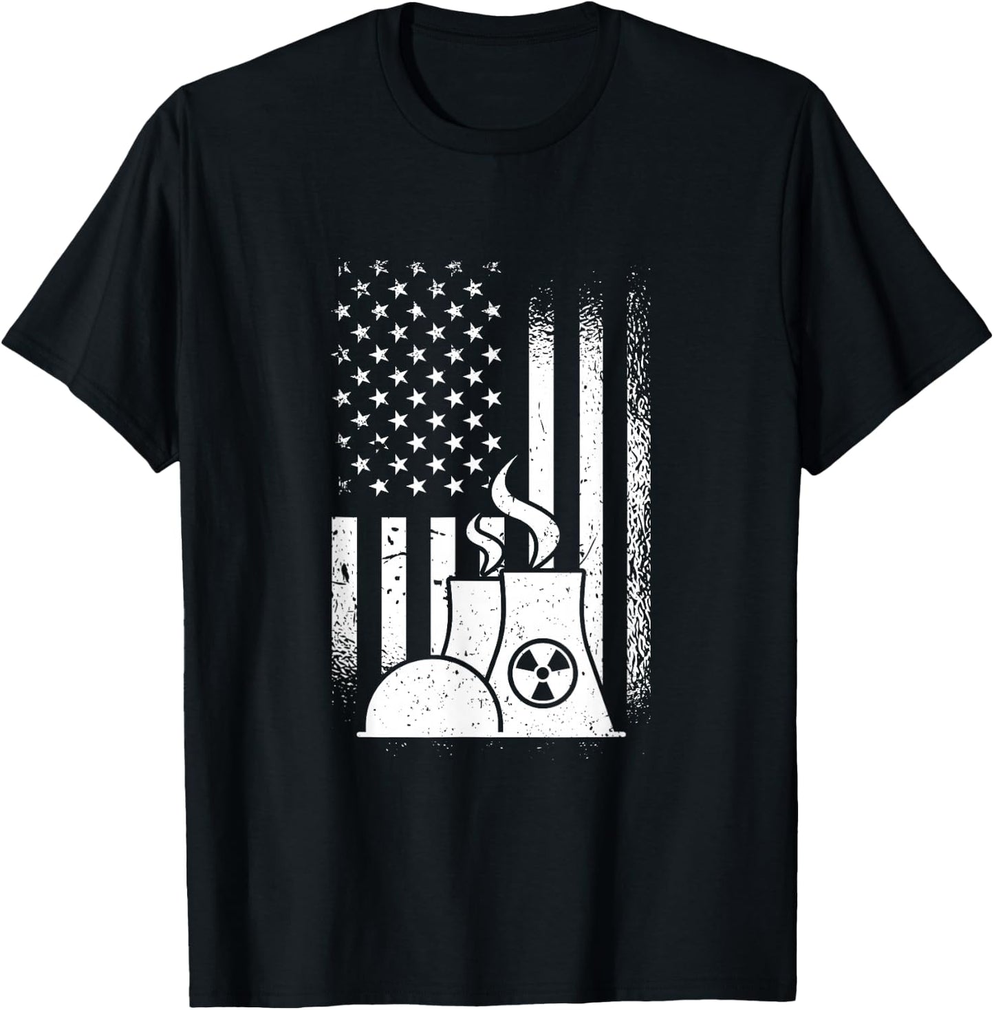 American Nuclear Plant Worker T-Shirt - T-Shirt | Black