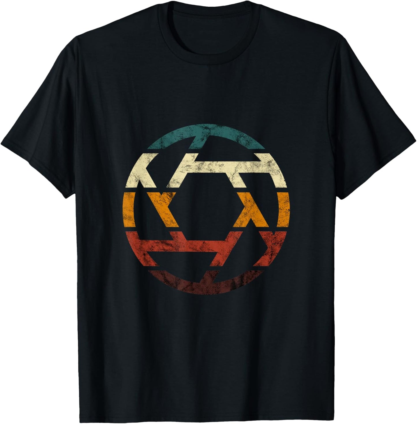 Photographer Shutter Camera Lens Photo Photography T-Shirt - T-Shirt | Black