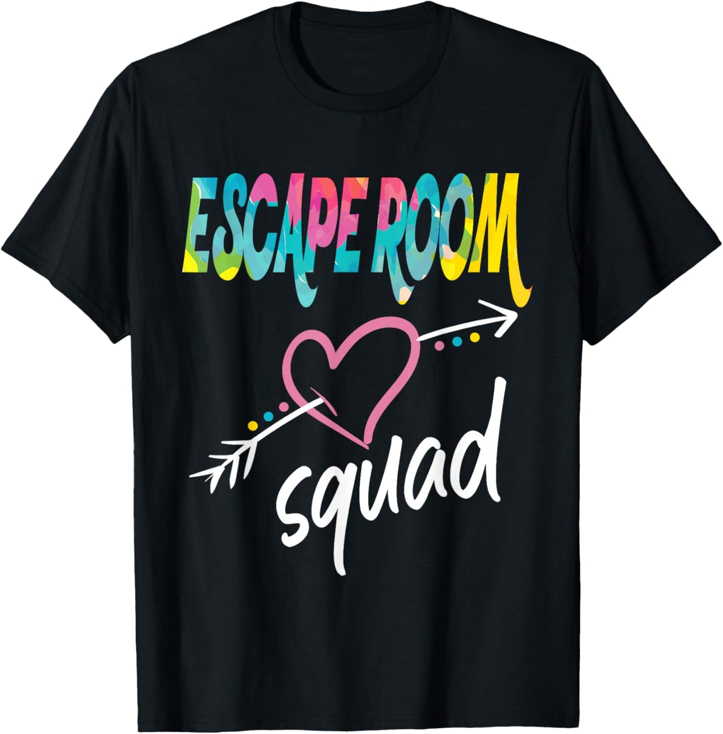 Escape Room Squad T-Shirt - T-Shirt | Black