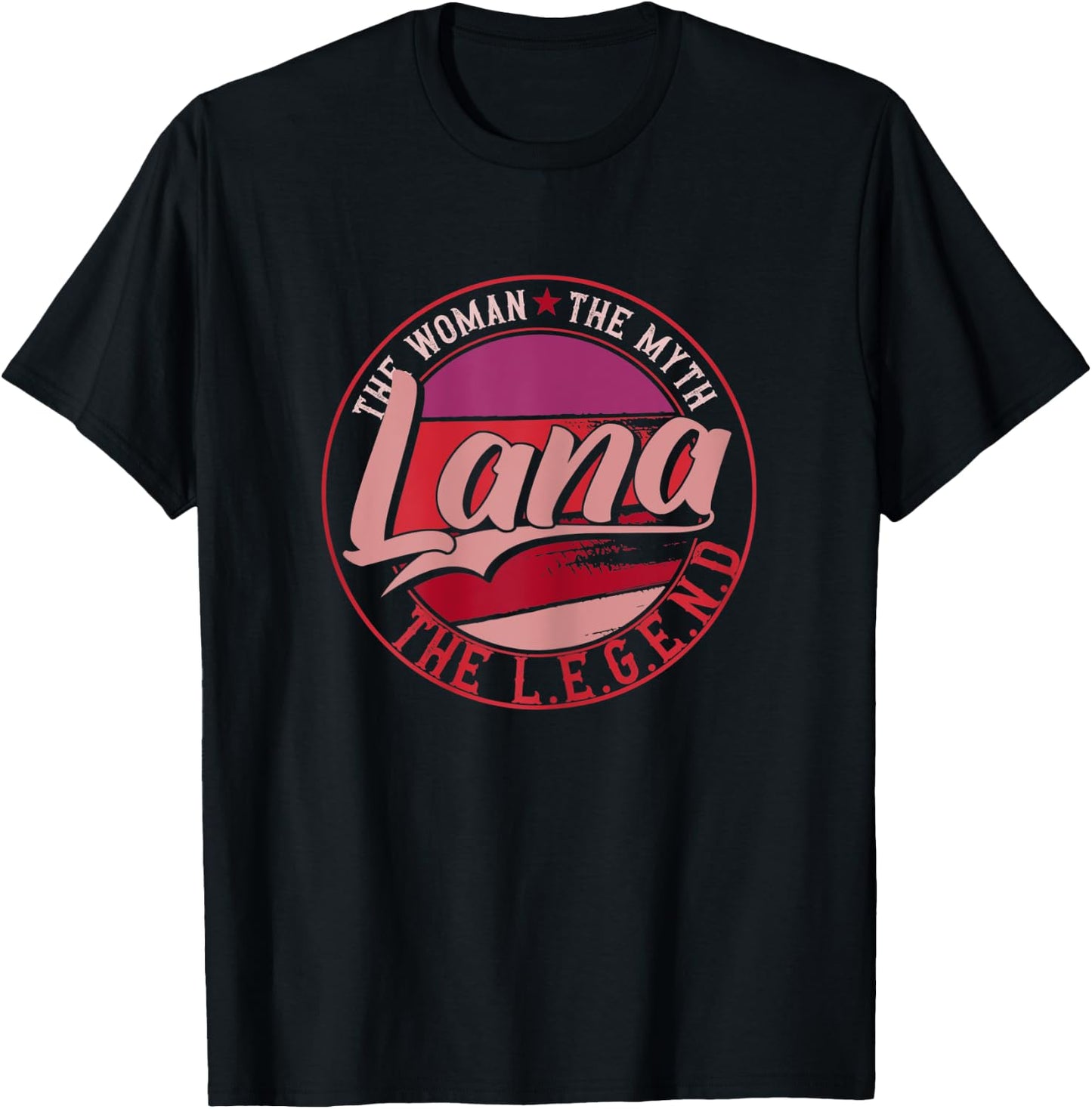 Lana the Lady of Myth the Legend T-Shirt - T-Shirt | Black
