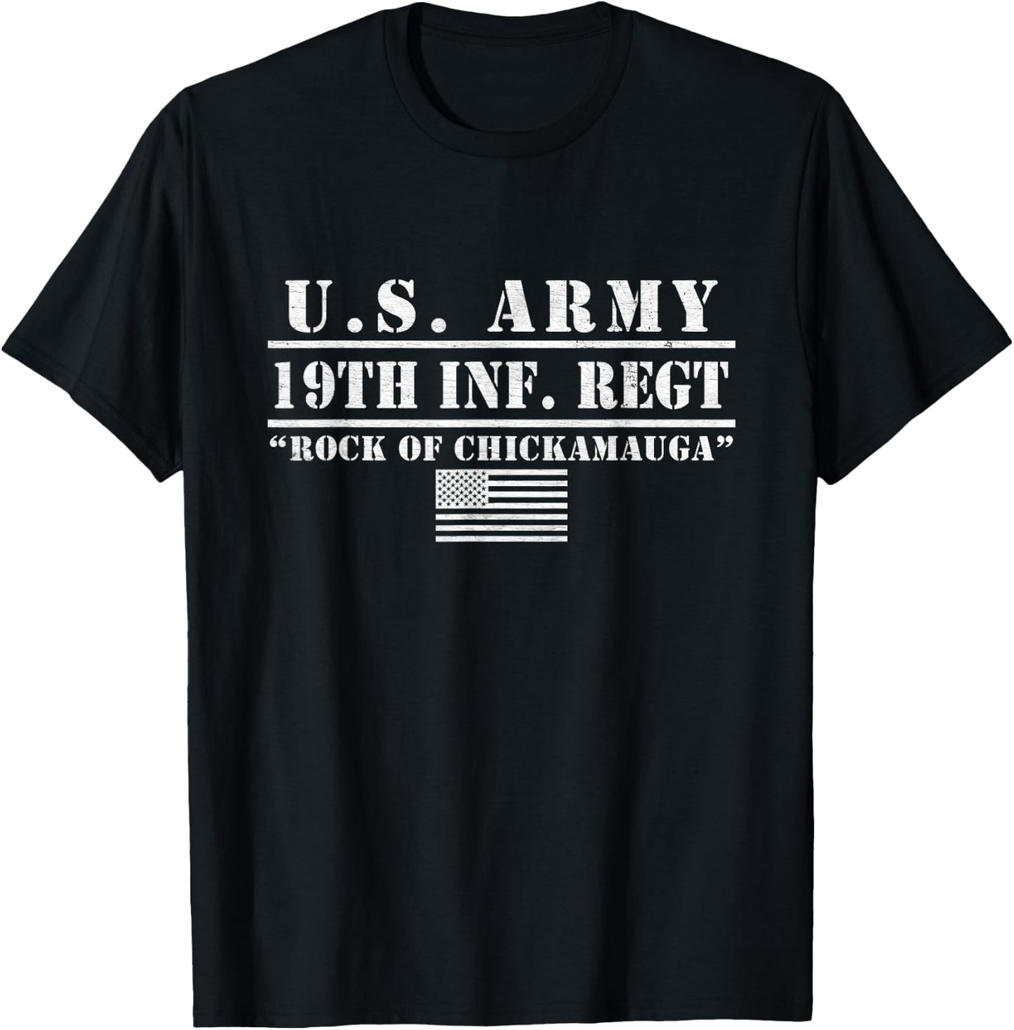 19th Infantry Regiment Fort Benning 19th Inf Regt Gifts T-Shirt - T-Shirt | Black