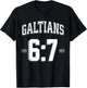 BIBLE VERSE GALATIANS-6:7 Reap What You Sow T-Shirt - T-Shirt | Black