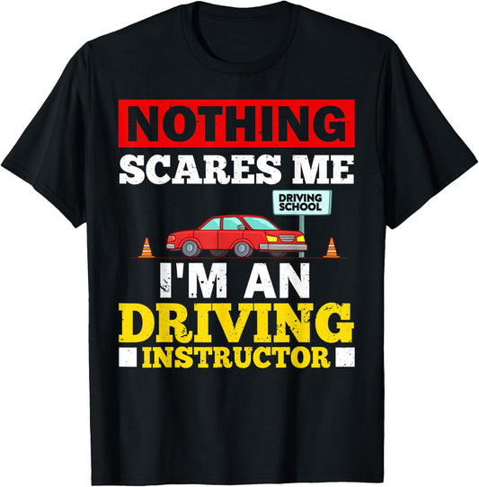Driving Instructor School Lessons Driver Education T-Shirt - T-Shirt | Black