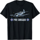 World War 2 Military Fighter Aircraft WWII F4U Corsair T-Shirt - T-Shirt | Black