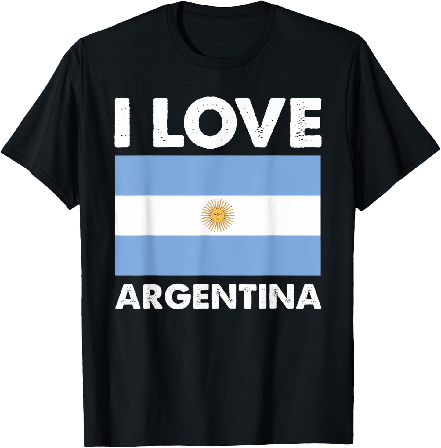 I Love Argentina I Heart Argentina Family Travel Argentina T-Shirt - T-Shirt | Black