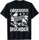 Obsessive Birding Disorder - Bird Watching Birder Watcher T-Shirt - T-Shirt | Black