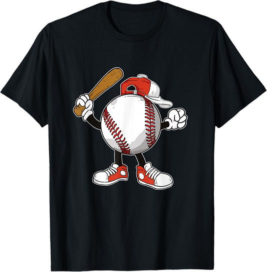 Baseball Boy T-Shirt - T-Shirt | Black