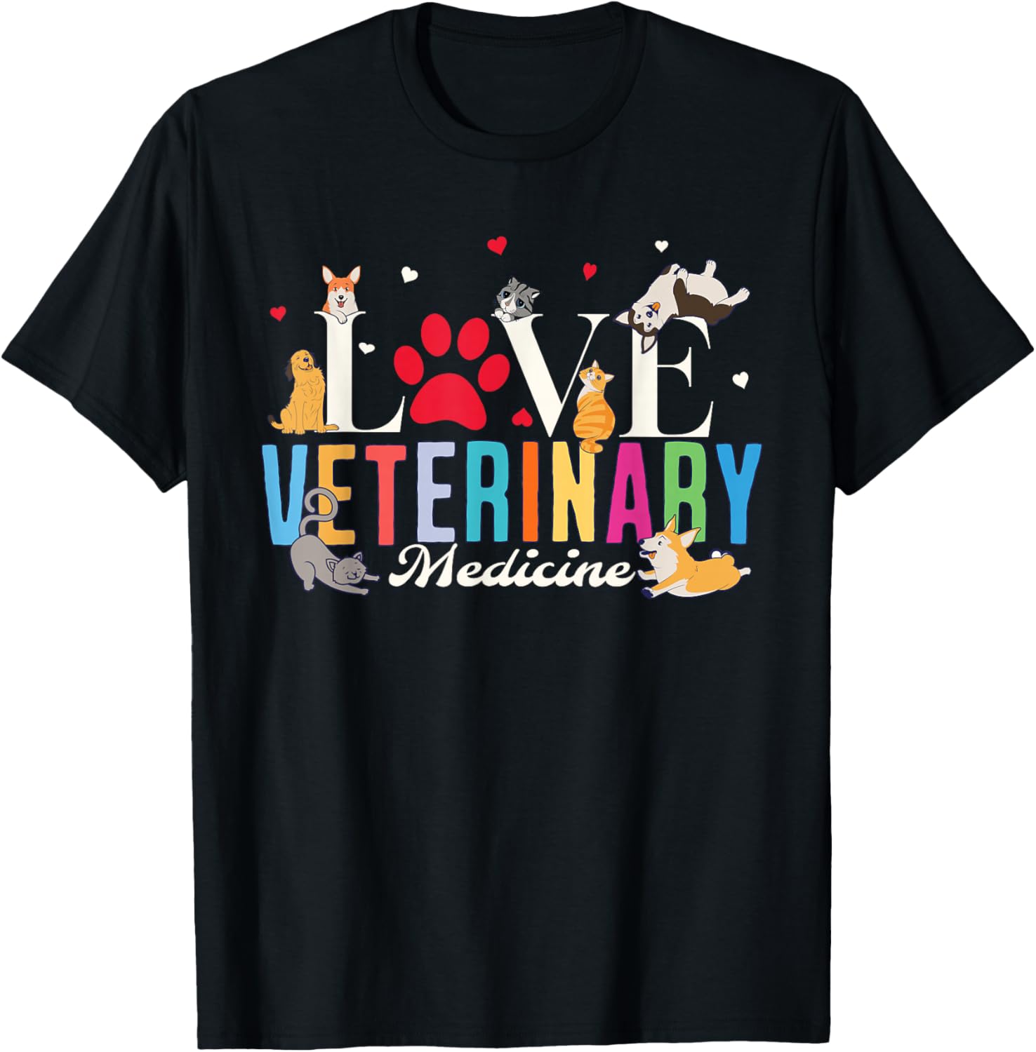 Vet tech Gift, Veterinary Technician Gift Appreciation Day T-Shirt - T-Shirt | Black