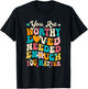You Matter Kindness Loved Groovy Mental Health Awareness T-Shirt - T-Shirt | Black