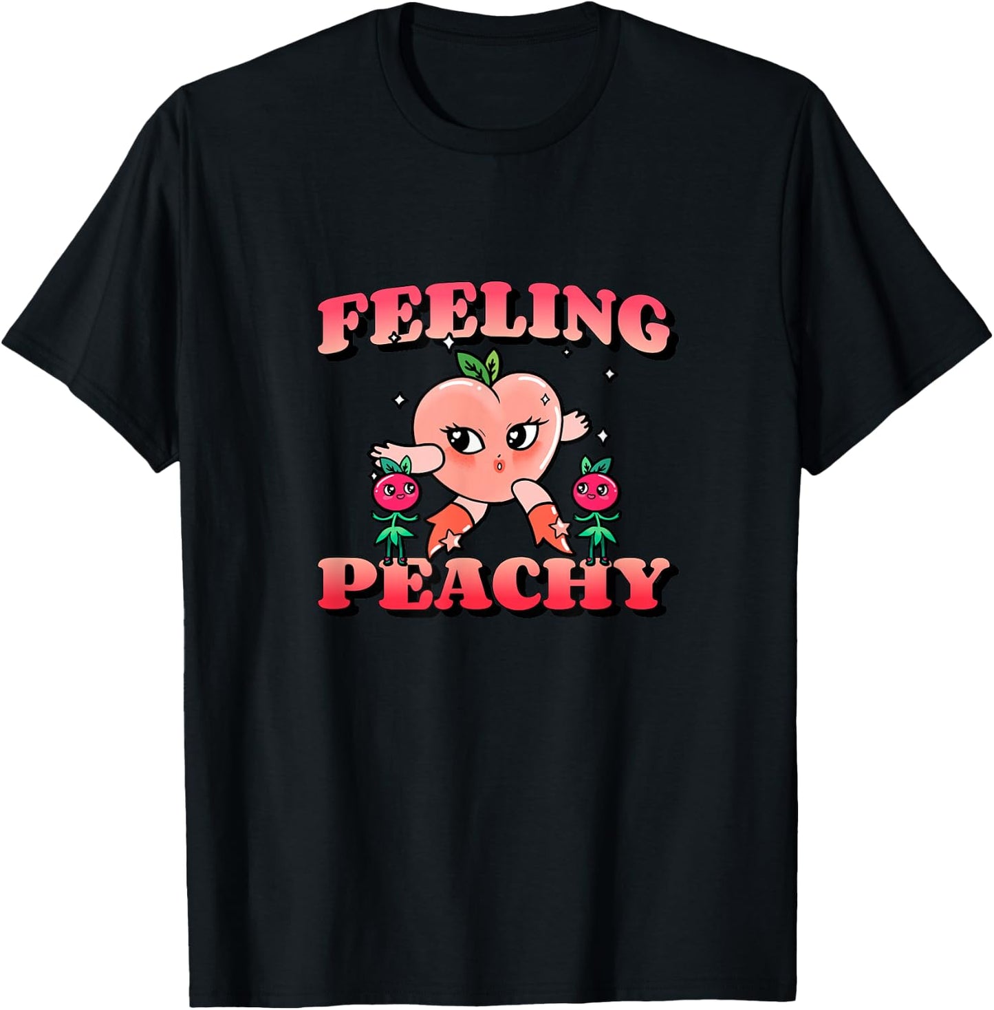 Peach State Georgia Atlanta Georgia On My Mind T-Shirt - T-Shirt | Black