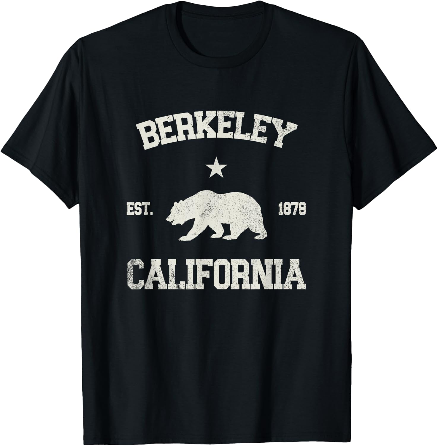 Berkeley California T-Shirt - T-Shirt | Black