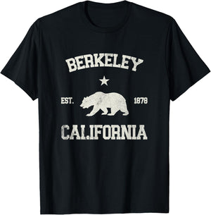 Berkeley California T-Shirt - T-Shirt | Black
