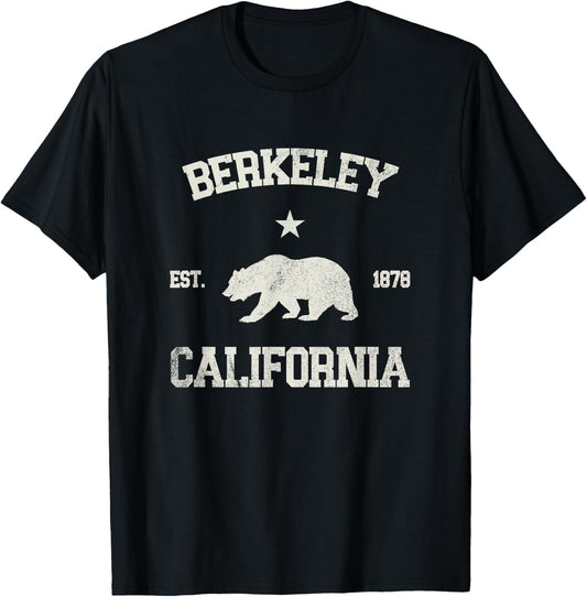 Berkeley California T-Shirt - T-Shirt | Black
