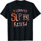 A Legendary SLP Has Retired Speech Language Pathology T-Shirt - T-Shirt | Black