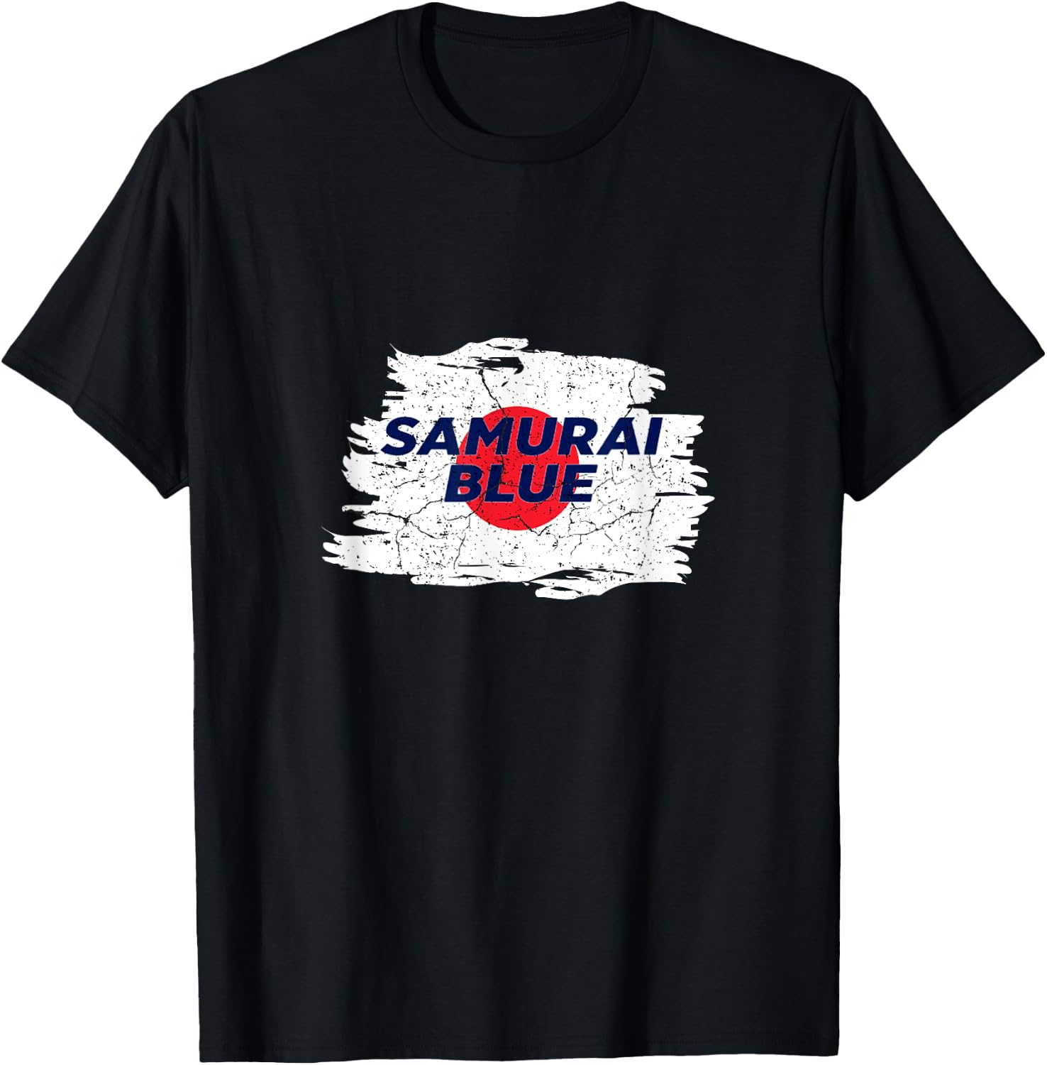Samurai Blue Japan Soccer Team 日本サッカー代表 T-Shirt - T-Shirt | Black