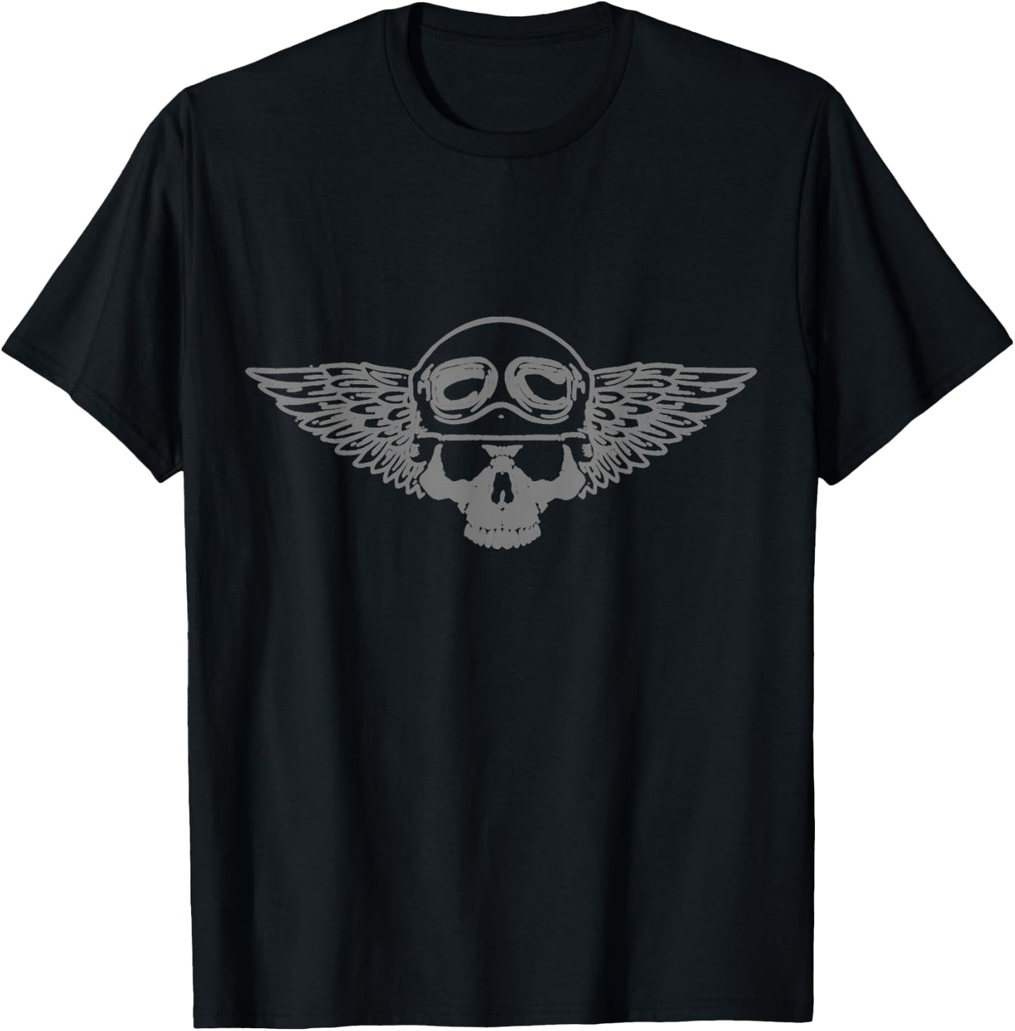 Biker Motorcycle Vintage T-Shirt - T-Shirt | Black