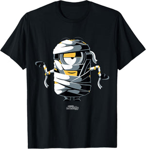 Minions Monsters Mummy Stuart Halloween T-Shirt - T-Shirt | Black