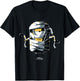 Minions Monsters Mummy Stuart Halloween T-Shirt - T-Shirt | Black