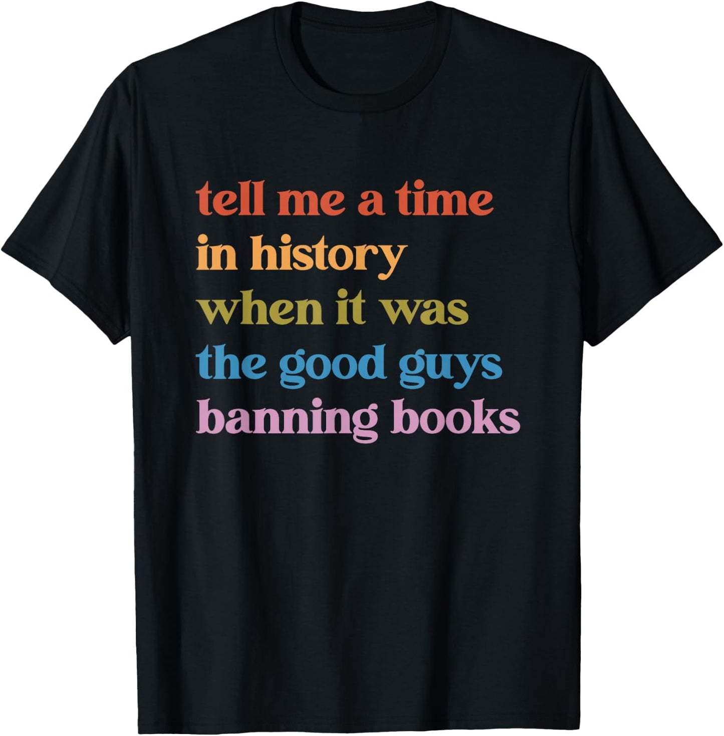 Ban Books Not Bigots Read Banned Books Protect Libraries T-Shirt - T-Shirt | Black