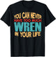 Funny Wren Personalized First Name Joke Item T-Shirt - T-Shirt | Black