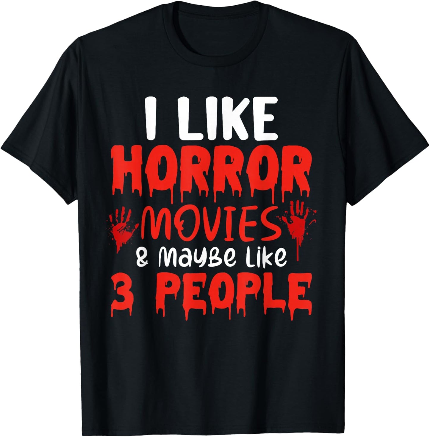 Horror Movie Gift Scary Movies True Crime T-Shirt - T-Shirt | Black