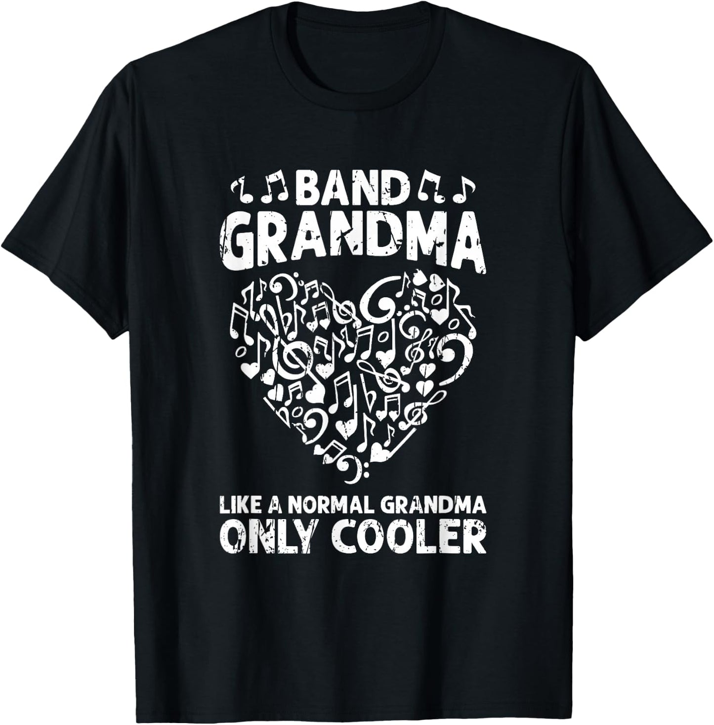 Band Grandma like a normal grandma only cooler - orchestra T-Shirt - T-Shirt | Black